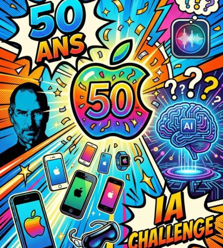 apple 50 ans le defi ia qui redefinit son avenir