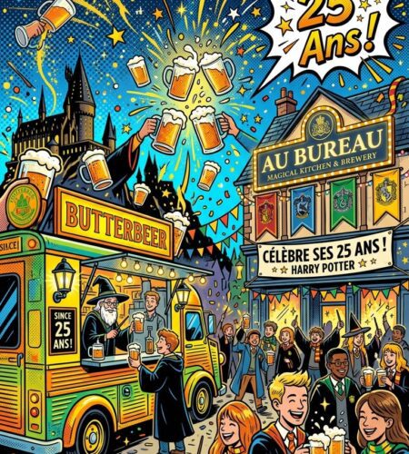 harry potter 25 ans bieraubeurre sinvite chez au bureau