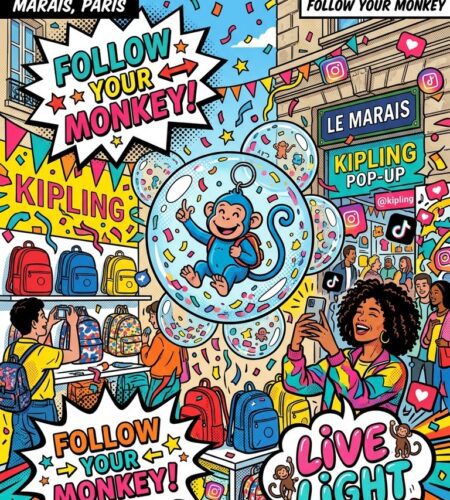 kipling revolutionne le marketing experientiel avec wild buzz