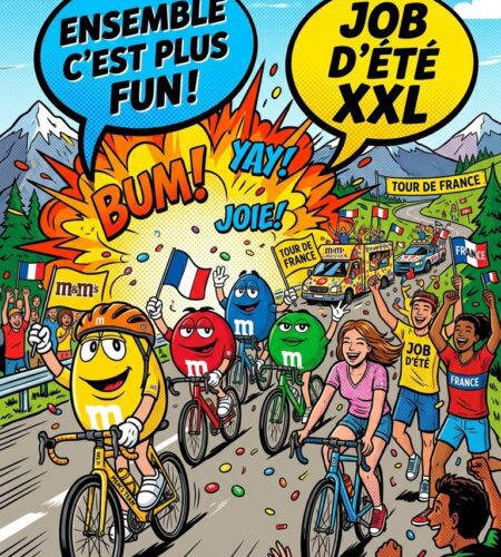 mampms revolutionne le recrutement sur le tour de france