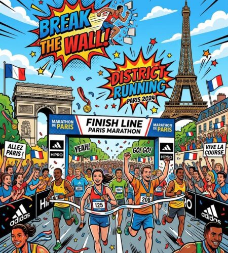 marathon de paris strategie marketing des marques