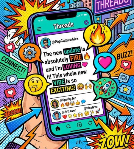 threads teste reactions emoji sur mots revolution engagement