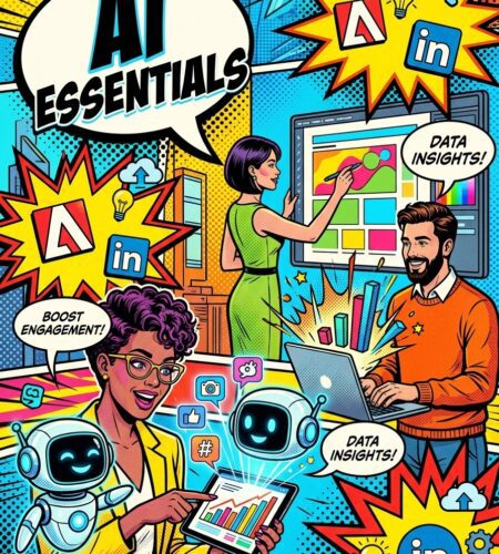 adobe et linkedin lancent ai essentials for marketers