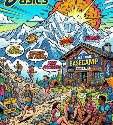 asics basecamp writing the blog article une strategie marketing immersive au pied du mont blanc
