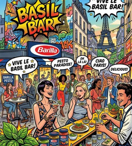 barilla revolutionne le marketing avec le basil bar a paris