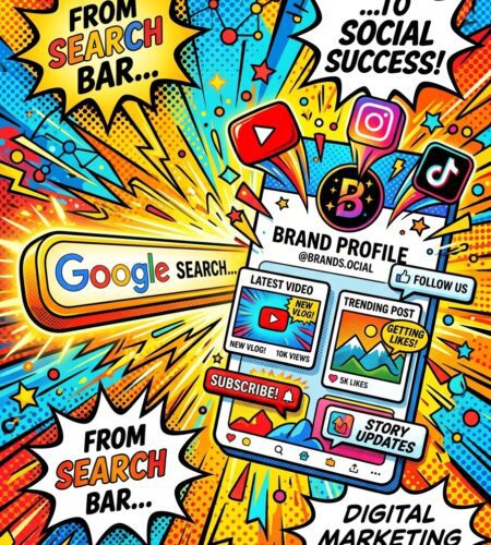 google teste les profils de recherche pour marques et createurs