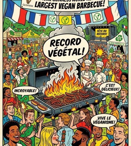 happyvore et le record guinness du barbecue vegetal