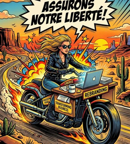 la mutuelle des motards reinvente son branding avec josiane