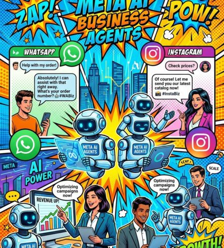 meta deploie agents ia pour messagerie business