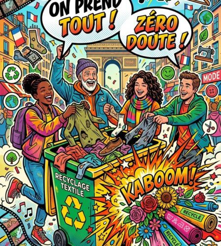 on prend tout campagne textile qui reinvente le tri