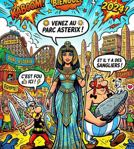 parc asterix cleopatre et wonderful reinventent louverture de saison