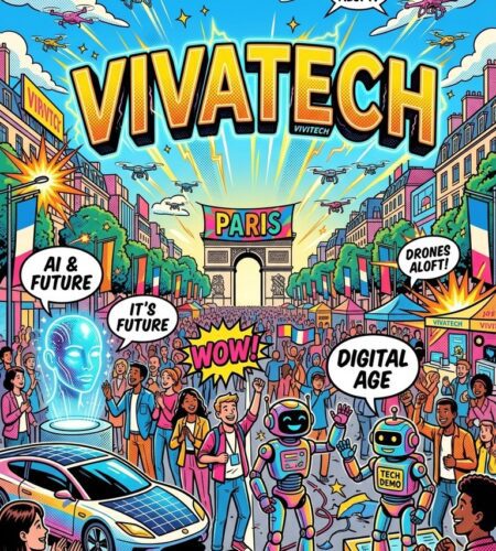 vivatech 10 ans les champs elysees transformes en vitrine futuriste