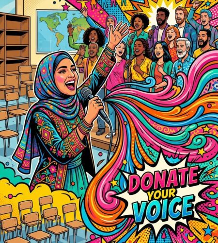 donate your voice quand la creativite change le monde