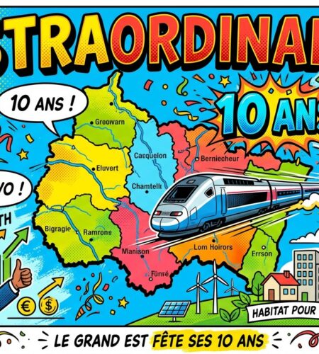 estraordinaire la strategie marketing de la region grand est pour ses 10 ans