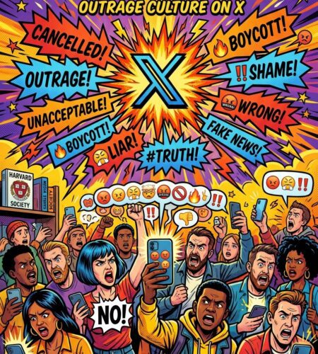 etude harvard la montee des posts divisifs sur x