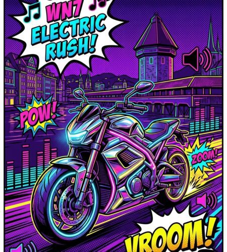 honda moto suisse et mosimann une campagne electrique creative