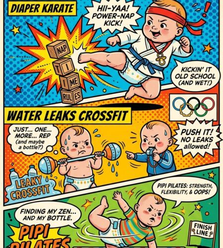les petits culottes humour olympique et marketing parental