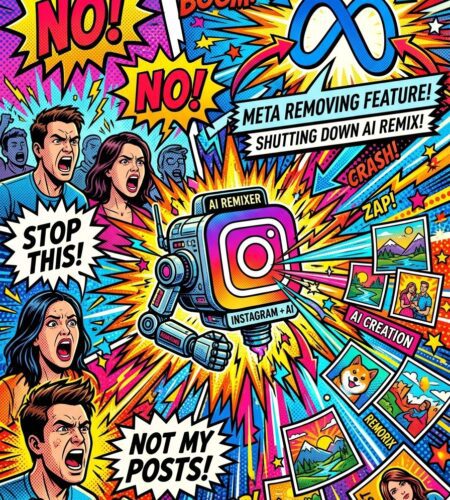 meta supprime loption remix ia sur instagram