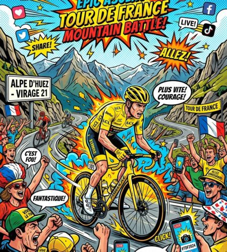 mythologie du tour de france sur les reseaux sociaux