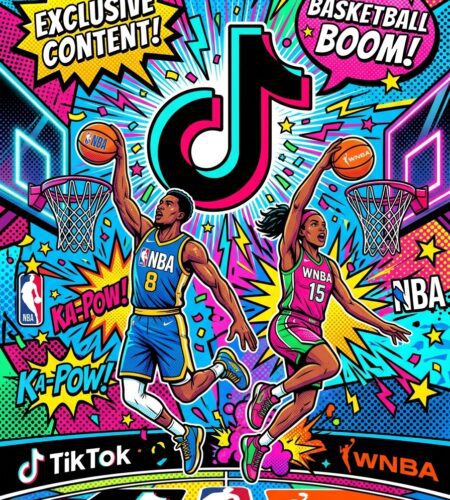 tiktok sallie a la nba et wnba revolution sportive