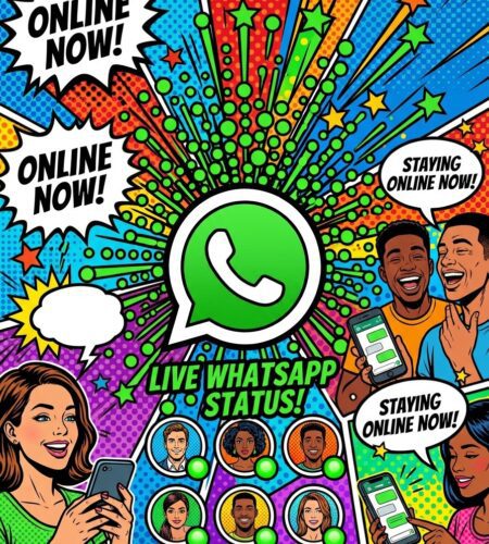 whatsapp deploie indicateurs vert pour statut en ligne