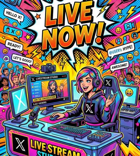 x lance son studio livestream revolution pour les createurs