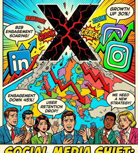 declin de x en europe impacts sur le marketing digital