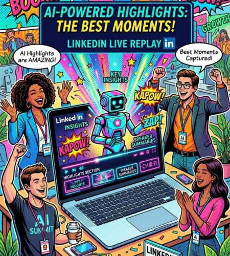 linkedin ajoute des highlights ia aux events