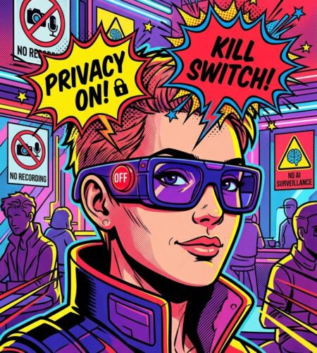 meta developpe un kill switch pour lunettes ia