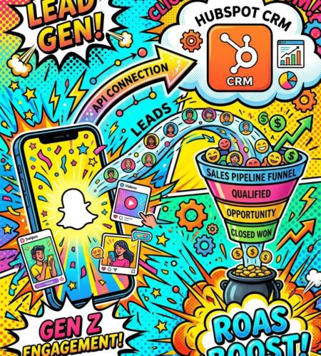 snapchat et hubspot revolution lead gen pour marketeurs