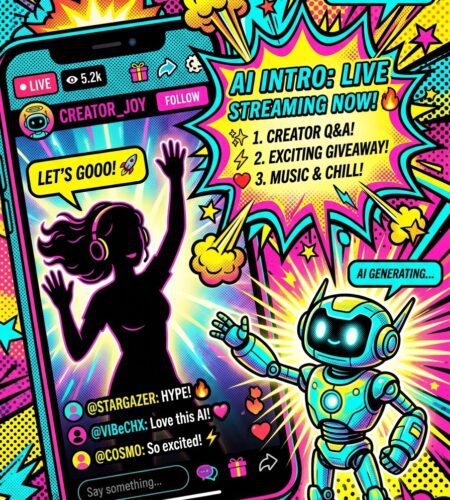 tiktok live integre des intros generees par ia