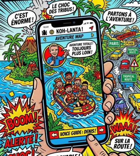 waze et tf1 plongent koh lanta dans les trajets