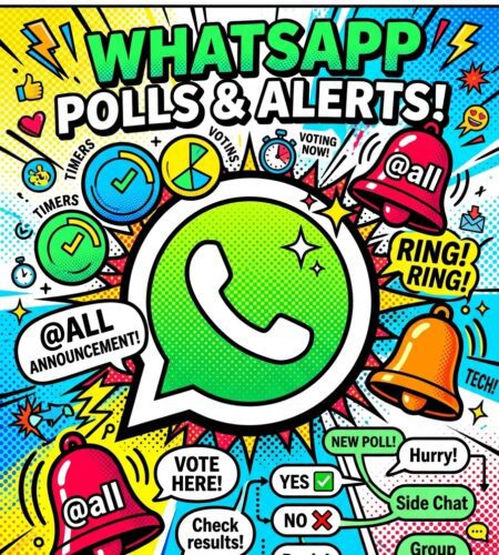 whatsapp revolutionne les groupes polls alertes et side chats