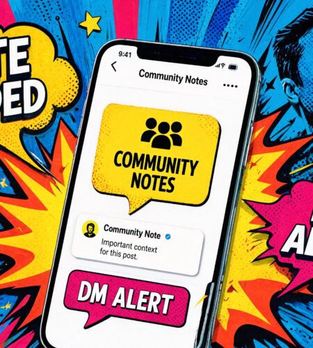 x envoie des dm sur les community notes