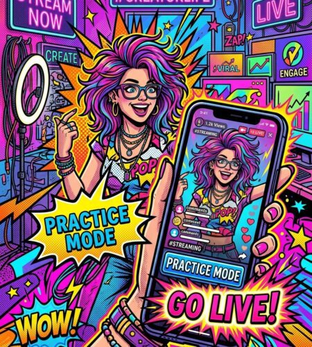youtube lance le mode pratique pour lives verticaux