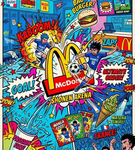 mcdonalds france x blue lock marketing fan first