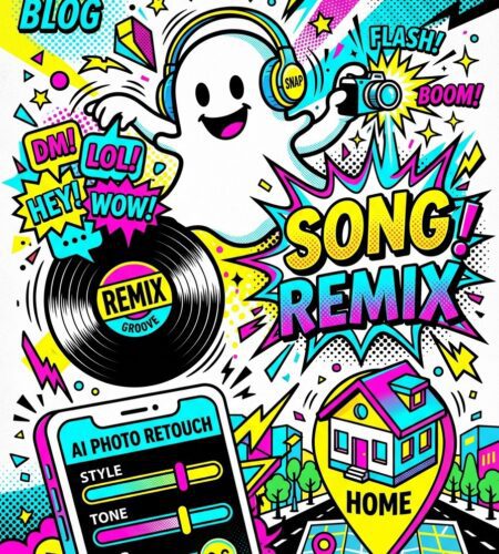 snapchat lance chat to song et outils ia
