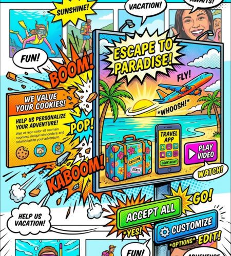 tui transforme le bandeau cookies en media