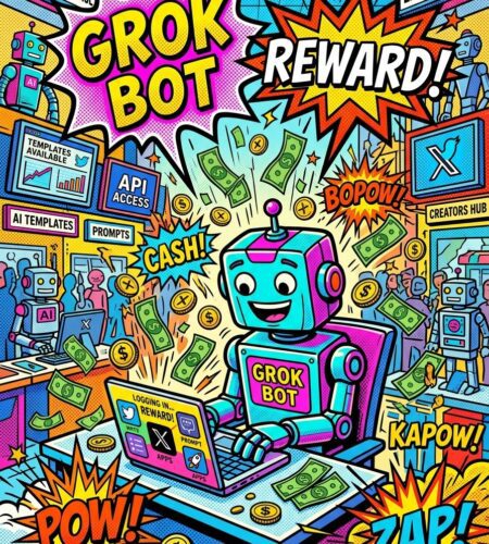 x lance des recompenses pour les bots grok
