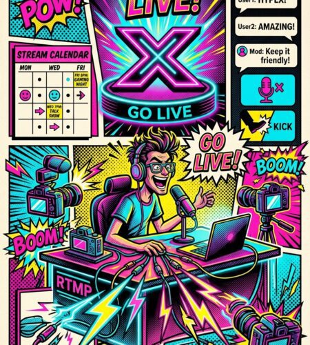 x relance le live via une nouvelle api tiers