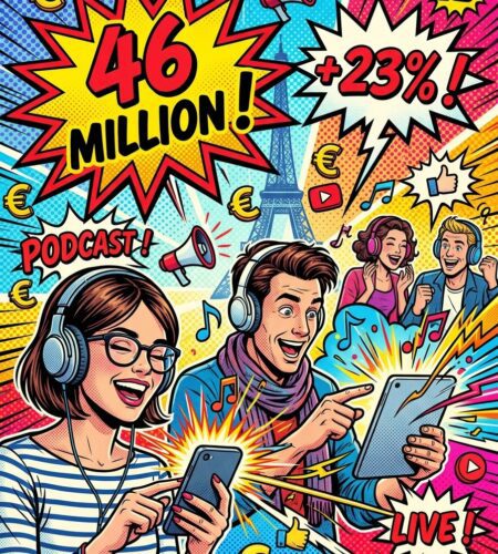 audio digital france 46 m auditeurs en 2025