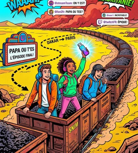dakar paris en direct le pari twitch des streamers