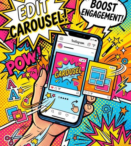 edits instagram ajoute outils carrousel