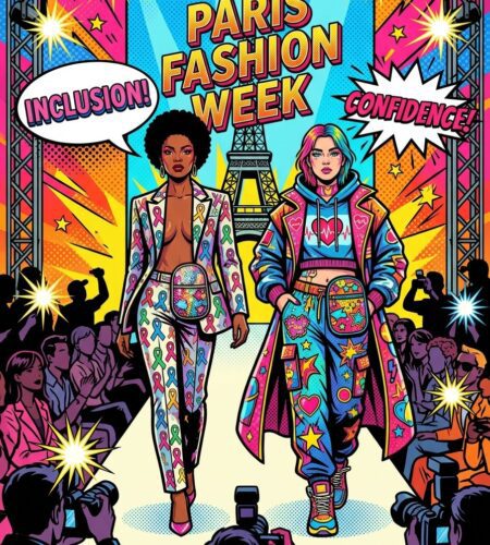 inclusion mode et stomie a la fashion week