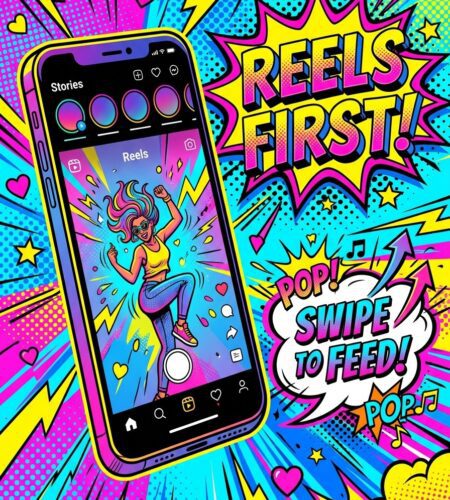 instagram teste l ouverture directe sur reels