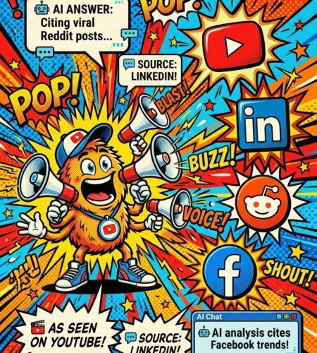 lia favorise les marques actives sur le social