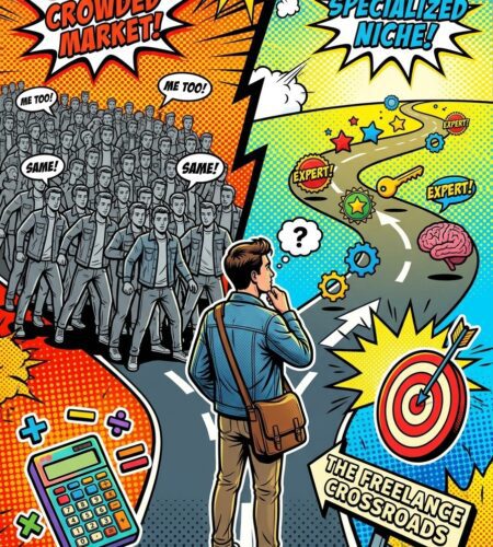marche sature ou niche ou lancer son activite independante