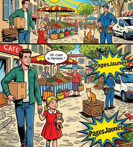 pagesjaunes campagne le parisien par marcel