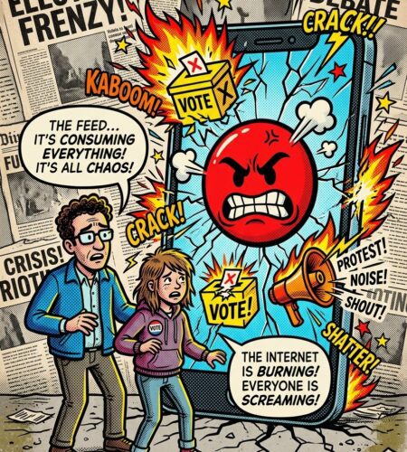 reseaux sociaux la defiance democratique monte