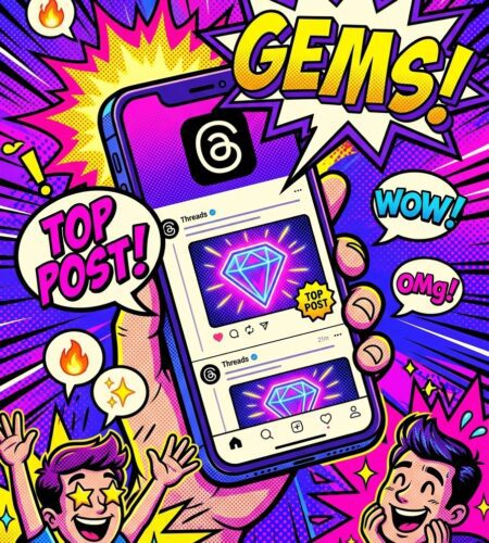 threads lance les gems pour recompenser les posts